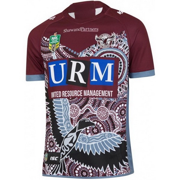 Tailandia Camiseta Manly Sea Eagles 2018 Rojo